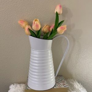 Galvanized vase
